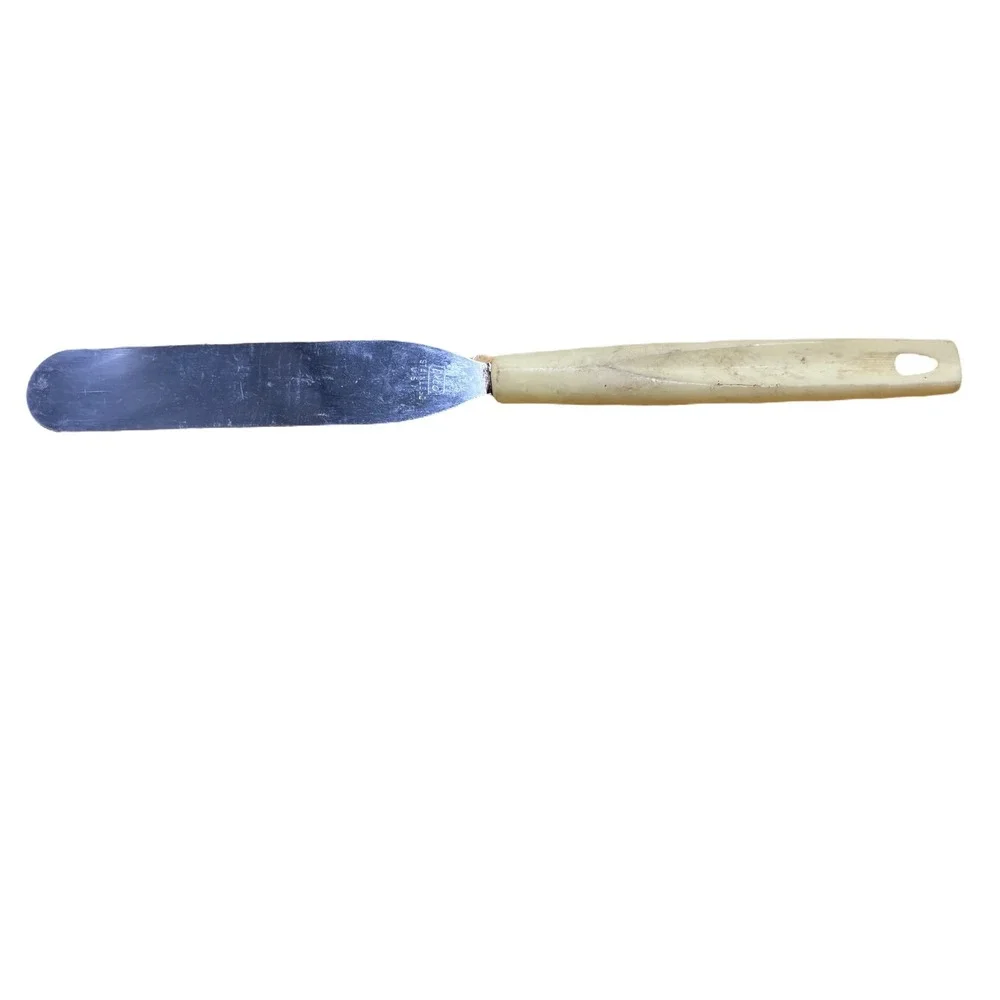 Vintage Ekco Stainless Steel Spreader‎ Knife Kitchen Utensil USA Made